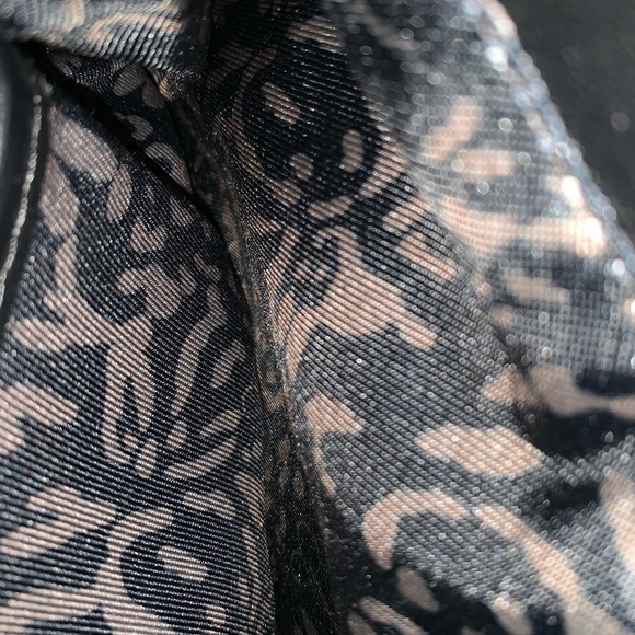 Jessica Simpson Black Leather purse with L/Bow. New - Picture 7 of 12